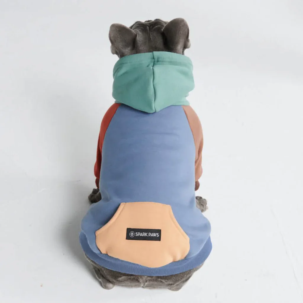 Color Block Dog Hoodies - Image 35