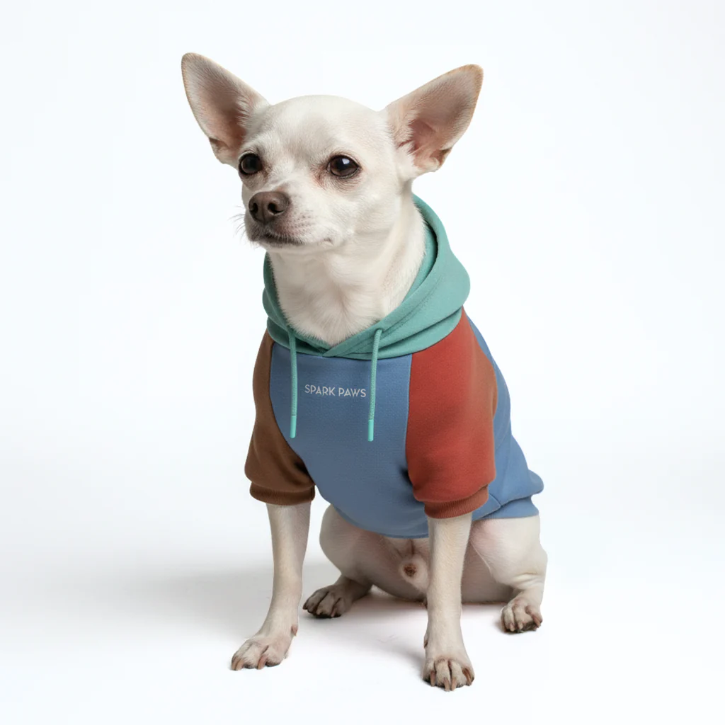 Color Block Dog Hoodies - Image 26