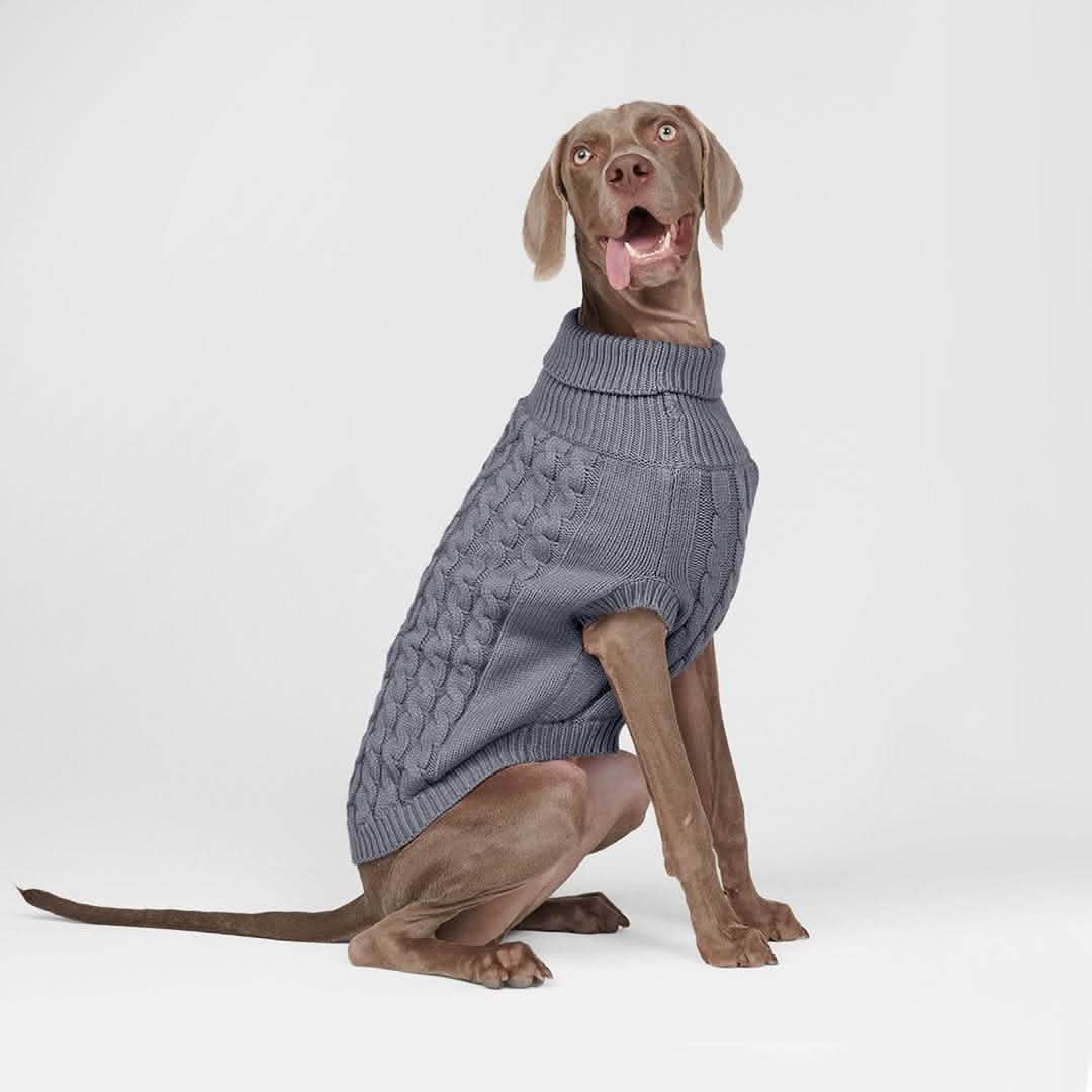 Cable Knit Dog Sweaters - Image 10