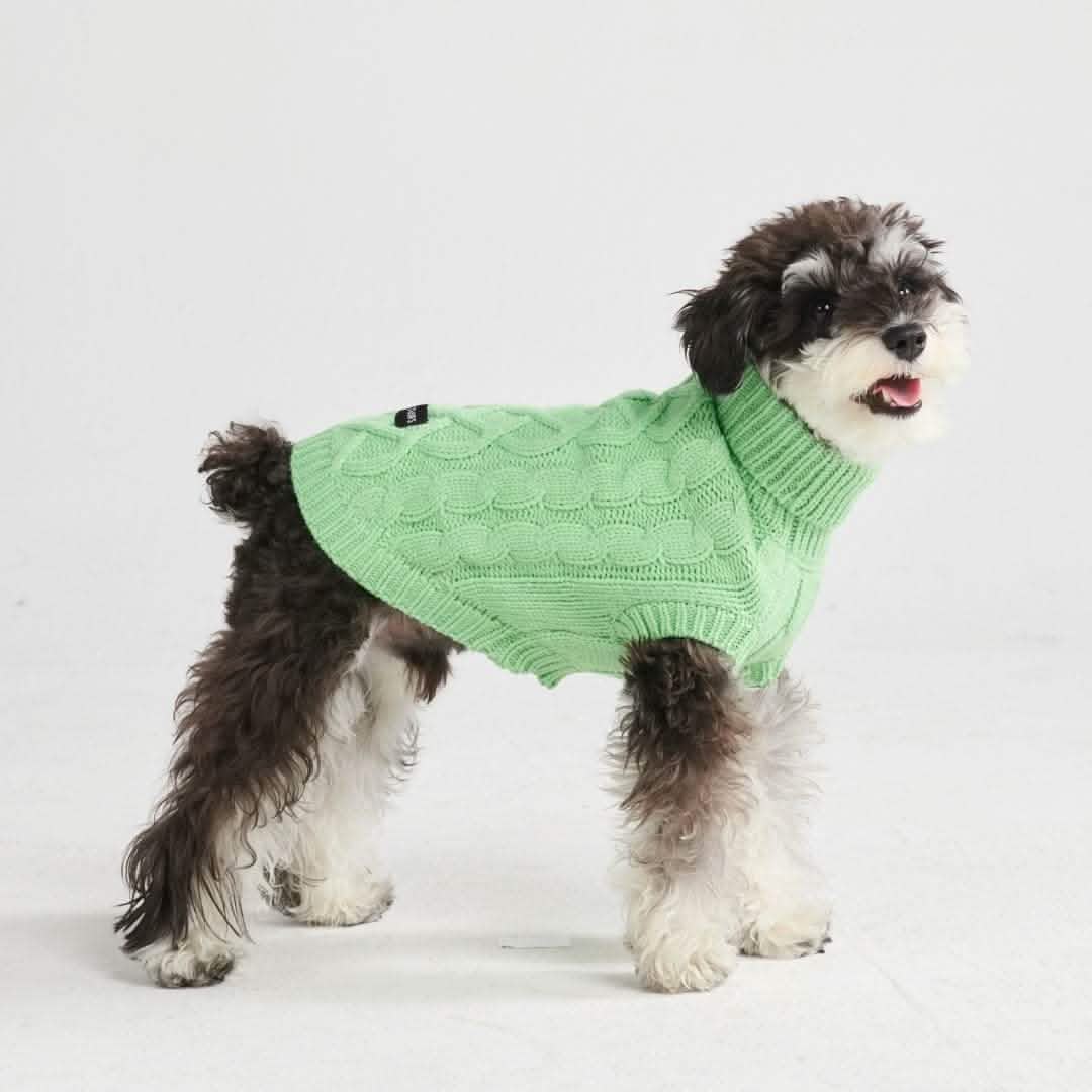 Cable Knit Dog Sweaters - Image 12