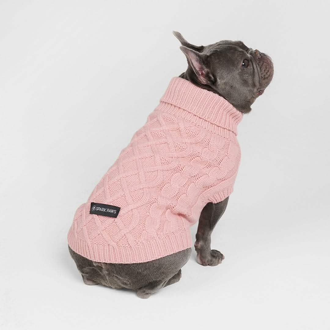 Cable Knit Dog Sweaters - Image 4