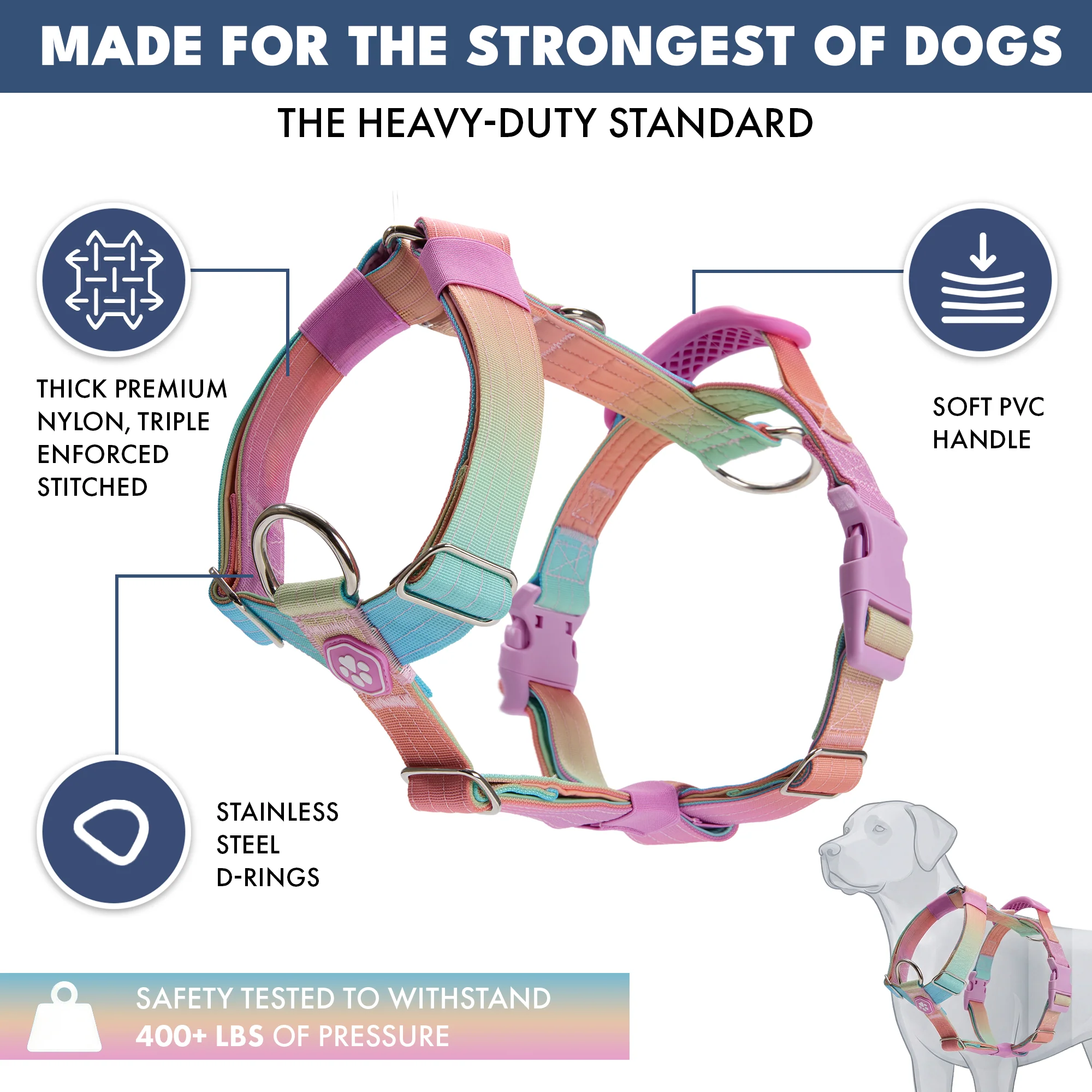 Comfort Control No-Pull Harness Sets - Image 9