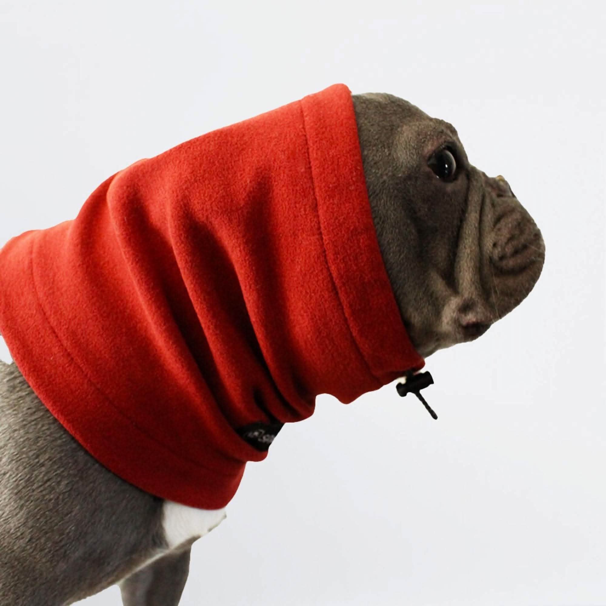Anxiety Calming Dog Earmuff Protector - Red - Image 3