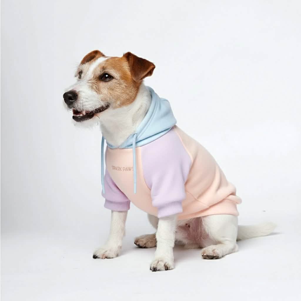 Cotton Candy Dog Hoodie - Image 4