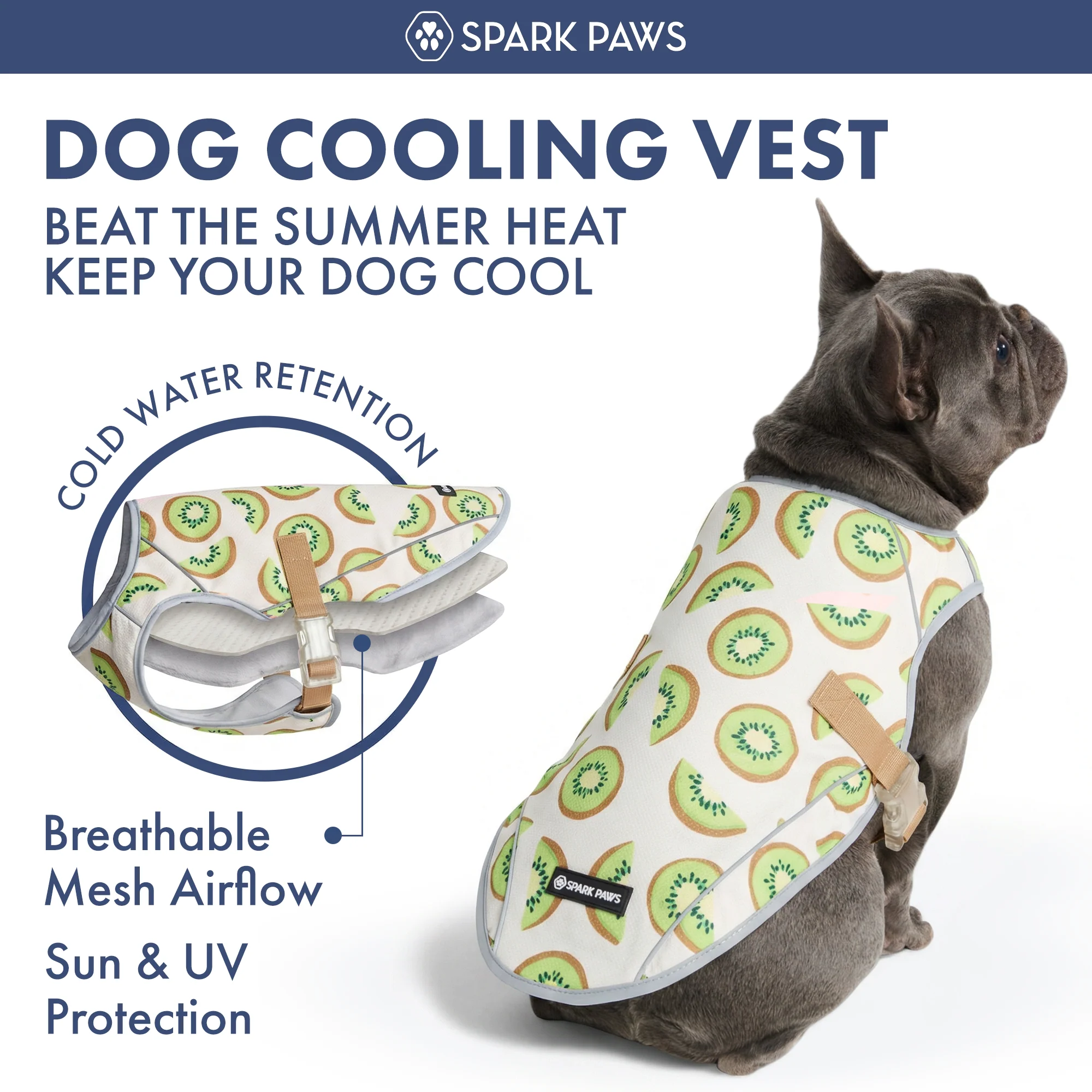 Dog Cooling Vest - Kiwi - Image 10