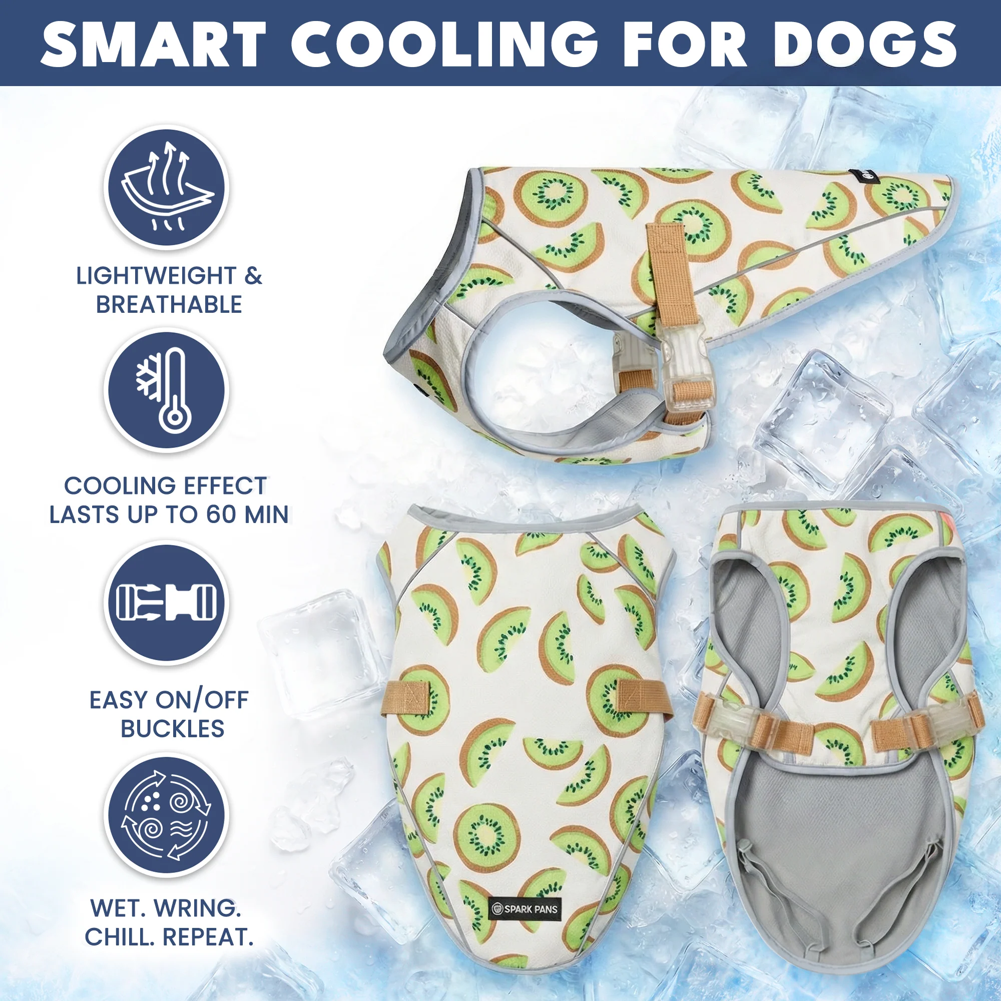 Dog Cooling Vest - Kiwi - Image 7