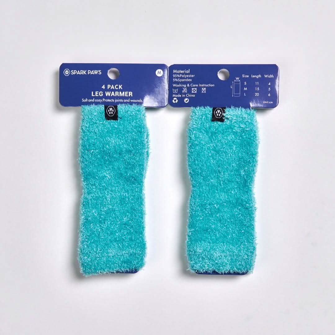 Stretchy Fleece Dog Leg Warmer Sleeves - Image 12