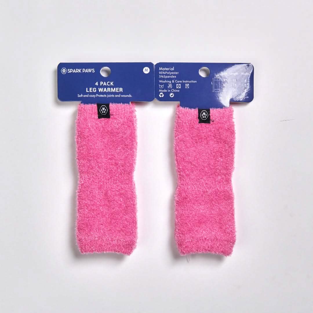 Stretchy Fleece Dog Leg Warmer Sleeves - Image 4