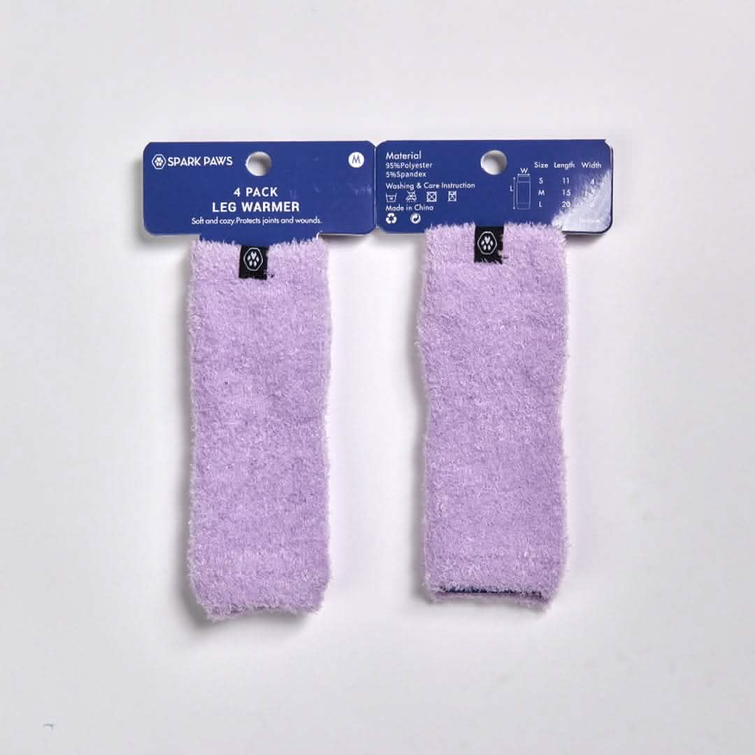 Stretchy Fleece Dog Leg Warmer Sleeves - Image 6