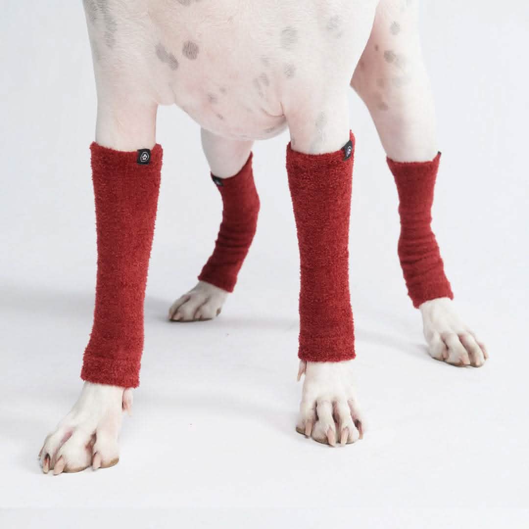 Stretchy Fleece Dog Leg Warmer Sleeves - Image 9