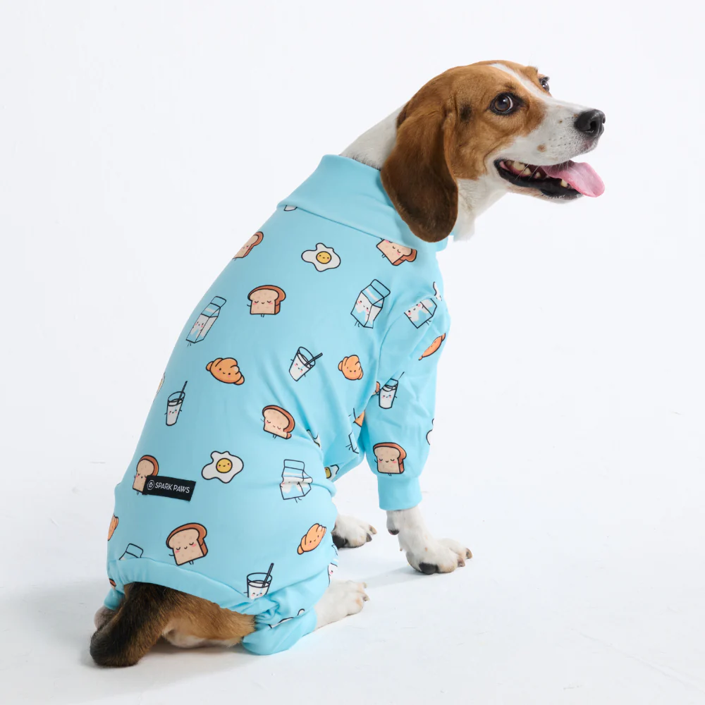 Dog Pajama - Breakfast Blue - Image 8