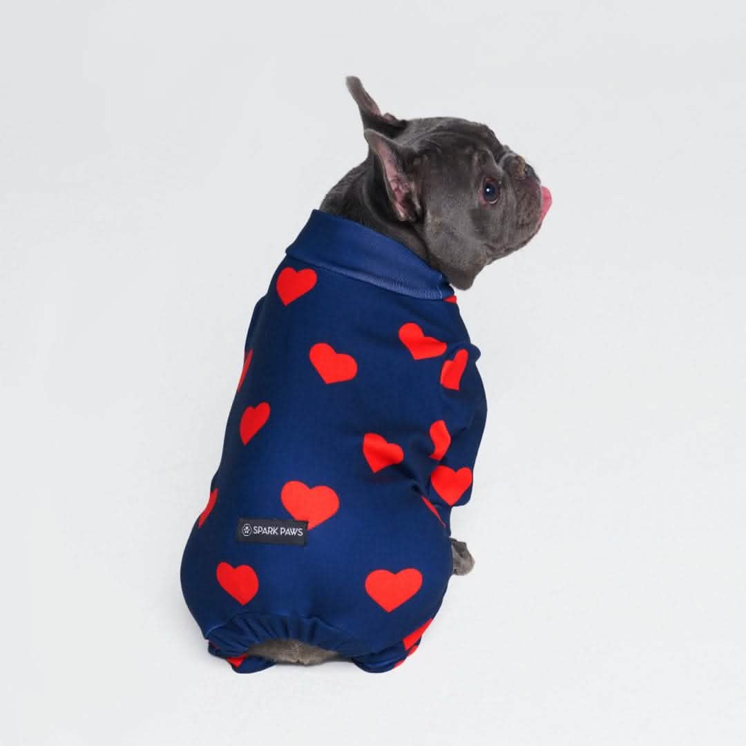 Dog Pajama - Hearts - Image 3