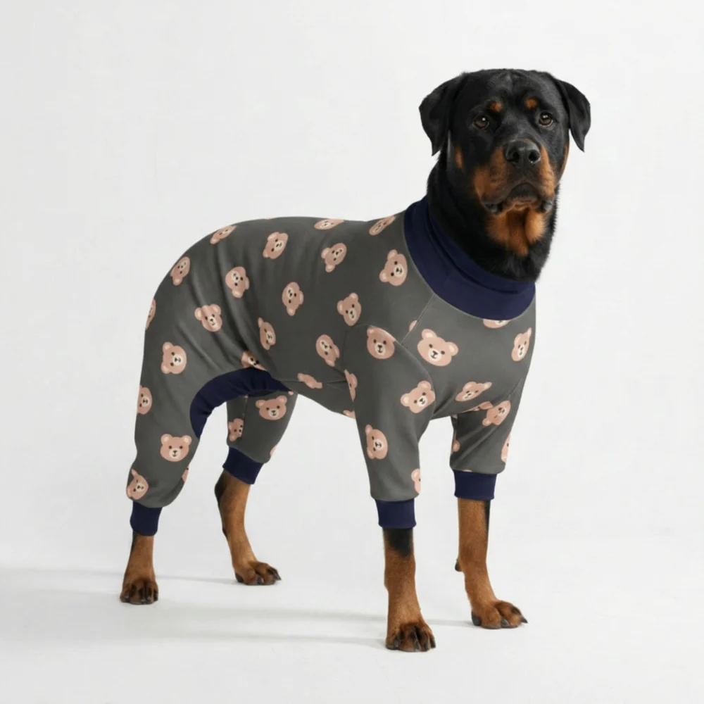 Dog Pajama - Bear Black - Image 6