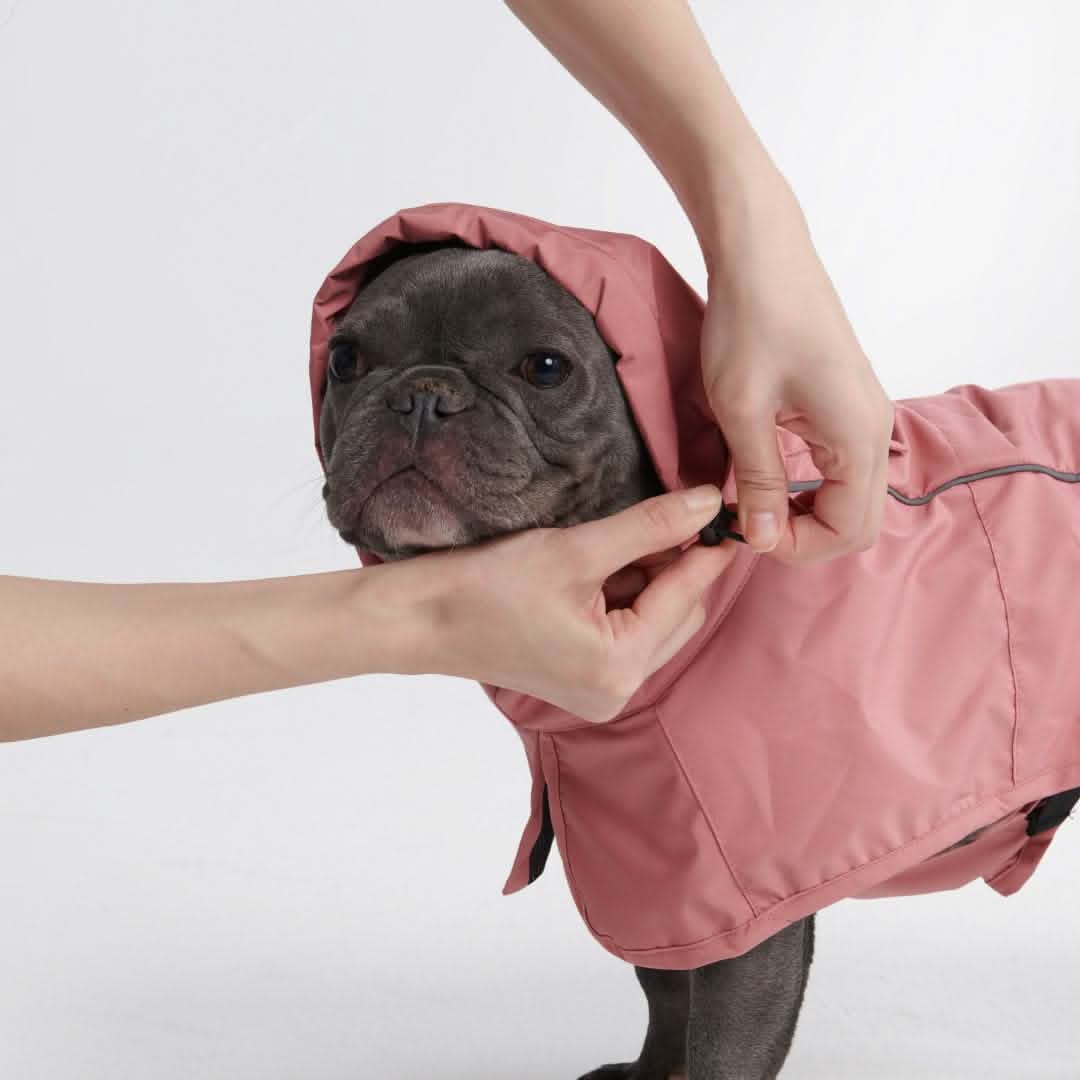 Breatheshield™ Dog Raincoat - Sea Pink - Image 5