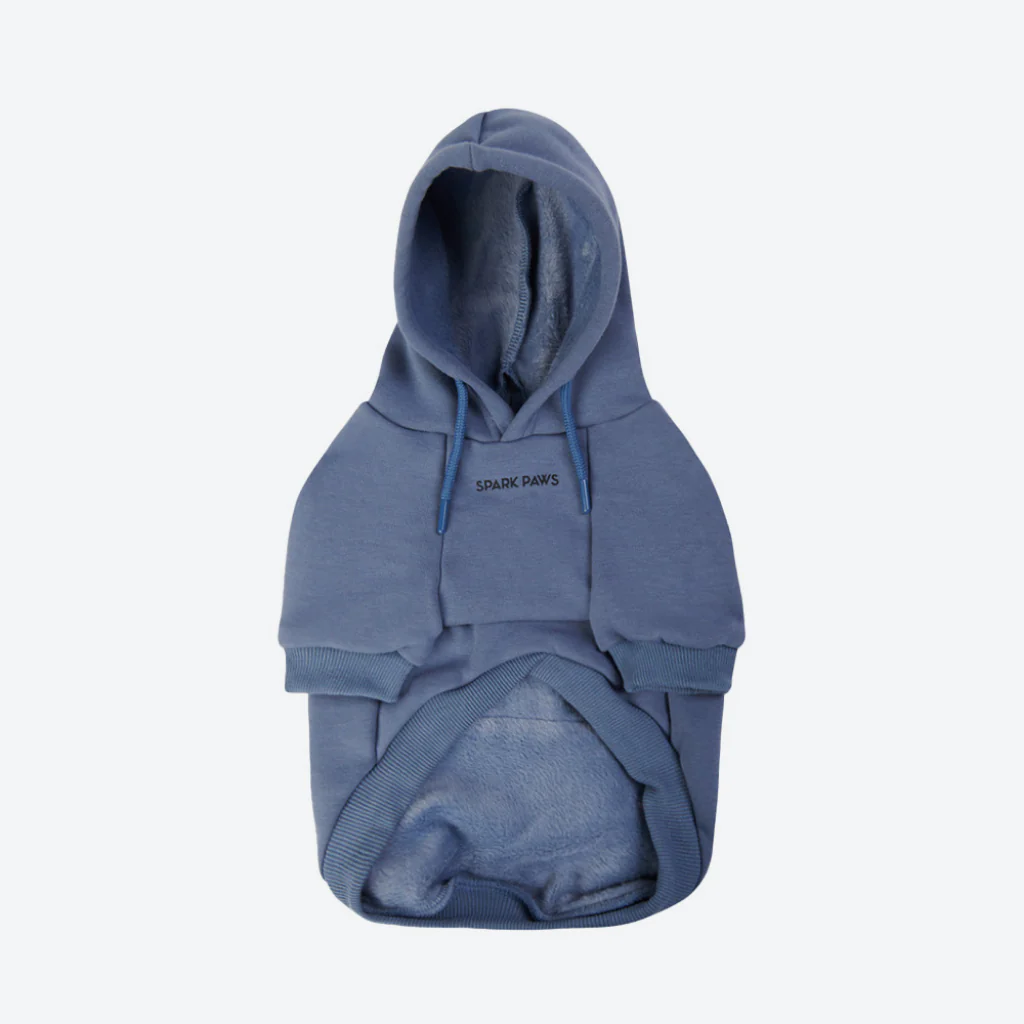 Essential Dog Hoodie - Slate Blue - Image 7