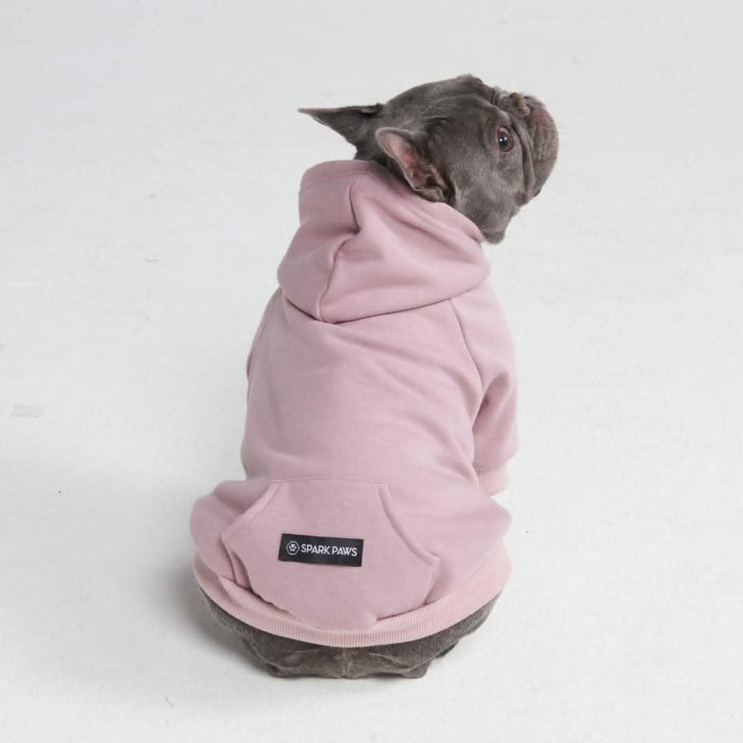 Essential Dog Hoodie - Purple Taupe - Image 9