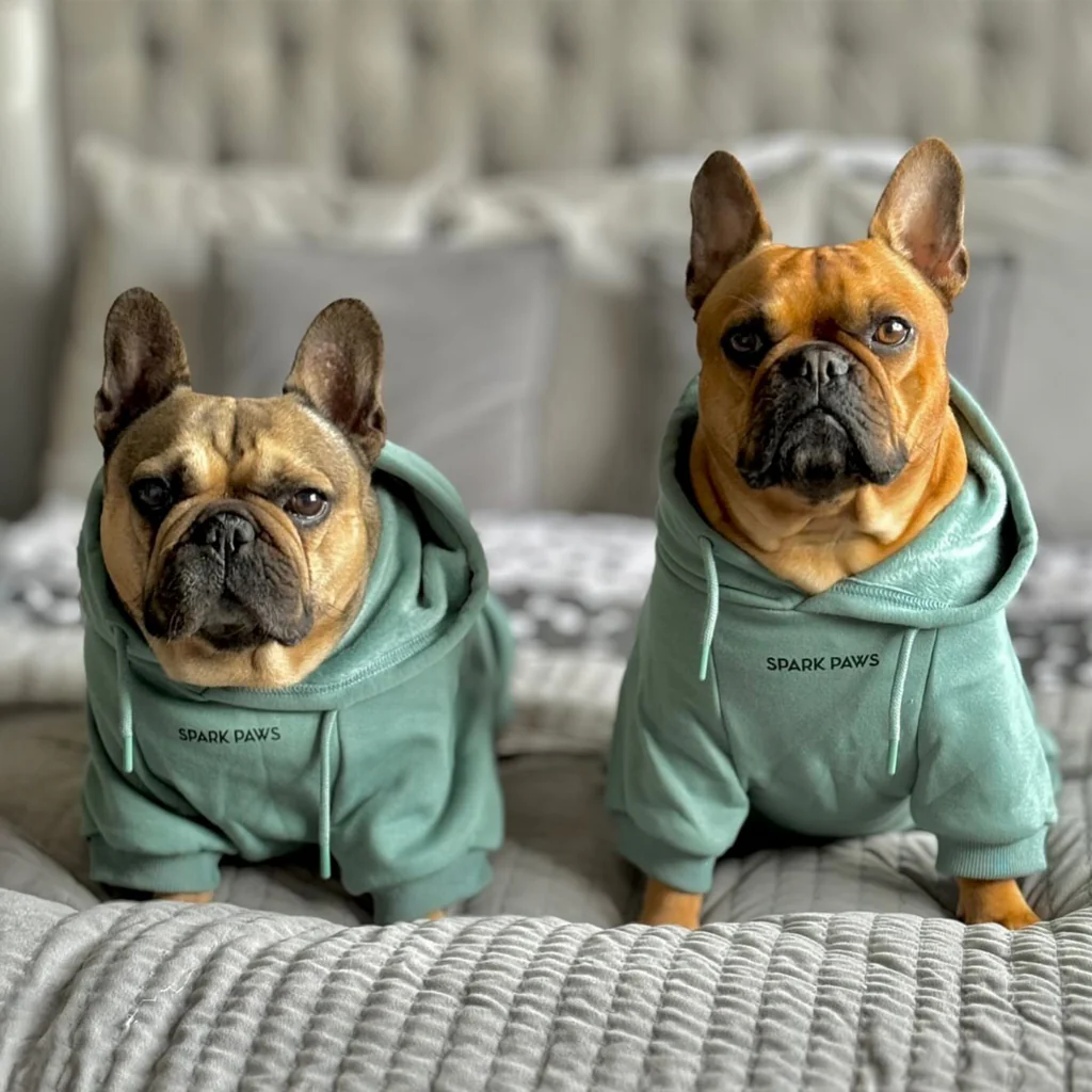 Essential Dog Hoodie - Teal - Image 12