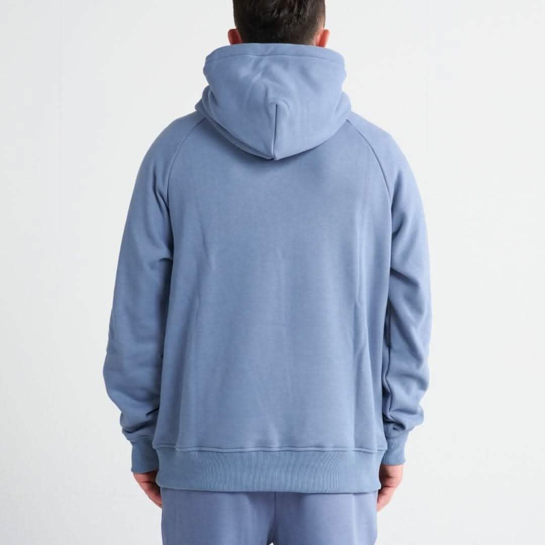 Essential Human Hoodie - Slate Blue - Image 3