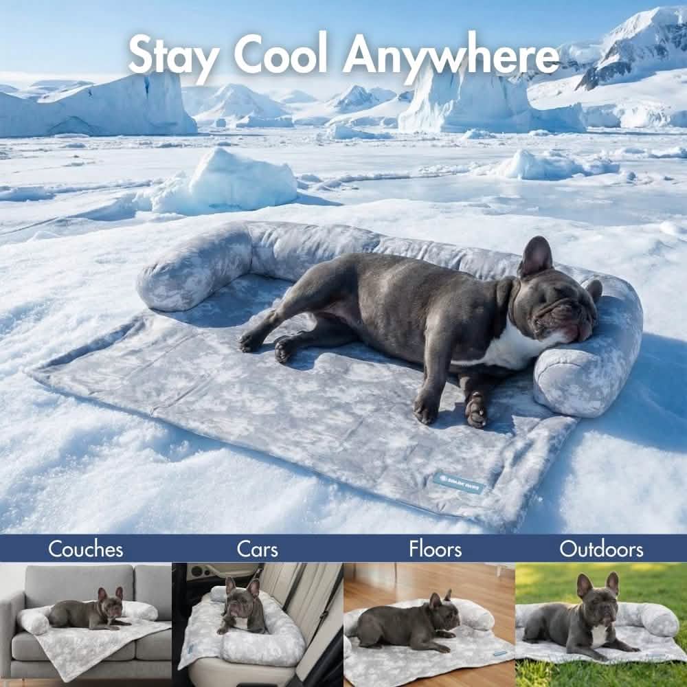 Frostcore™ Cooling Bed - Clouds Grey - Image 11