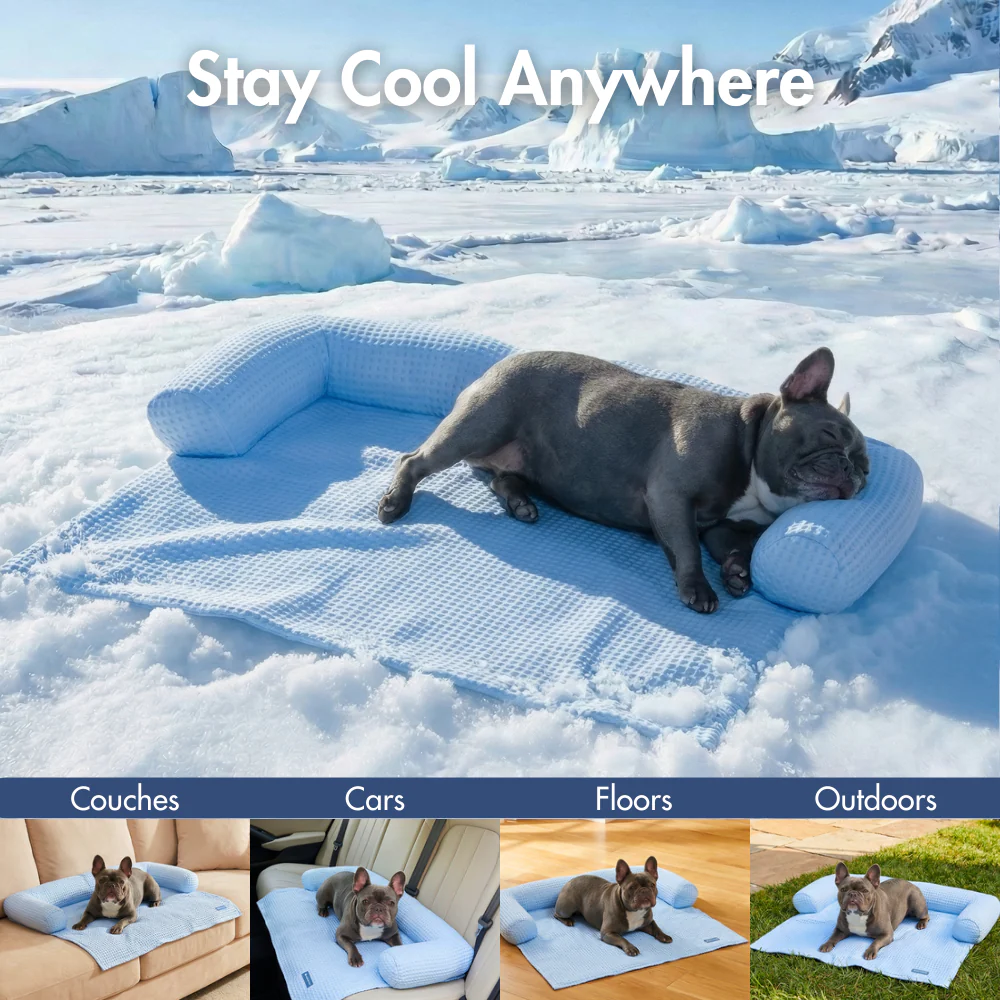 Frostcore™ Cooling Bed - Waffle Blue - Image 11