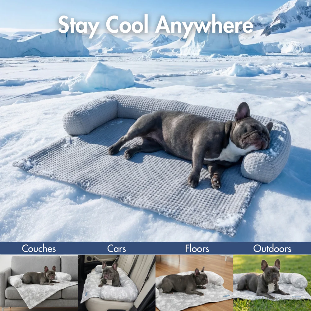 Frostcore™ Cooling Bed - Waffle Grey - Image 11