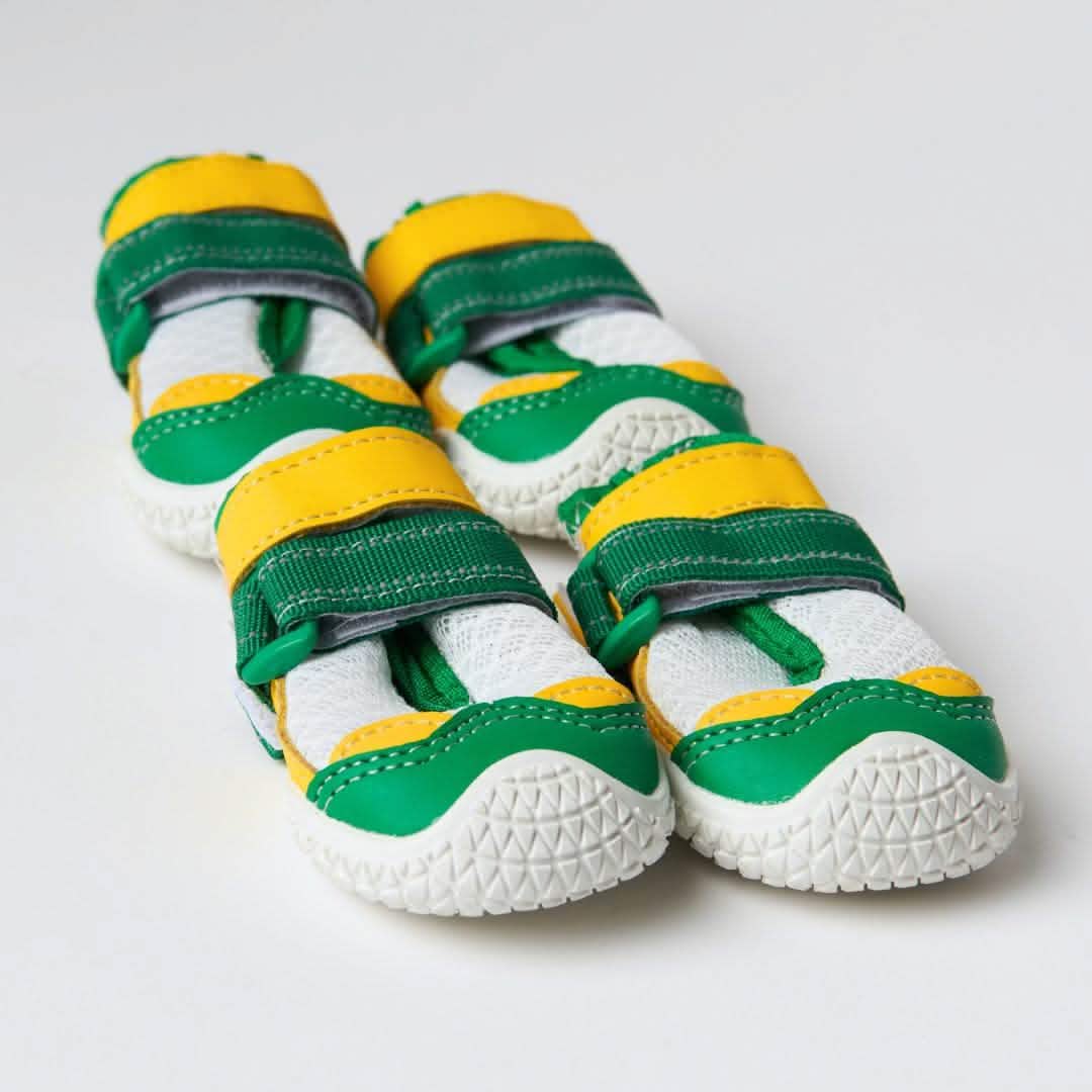 Hot Pavement Pawtector Dog Shoes - Green Yellow - Image 3