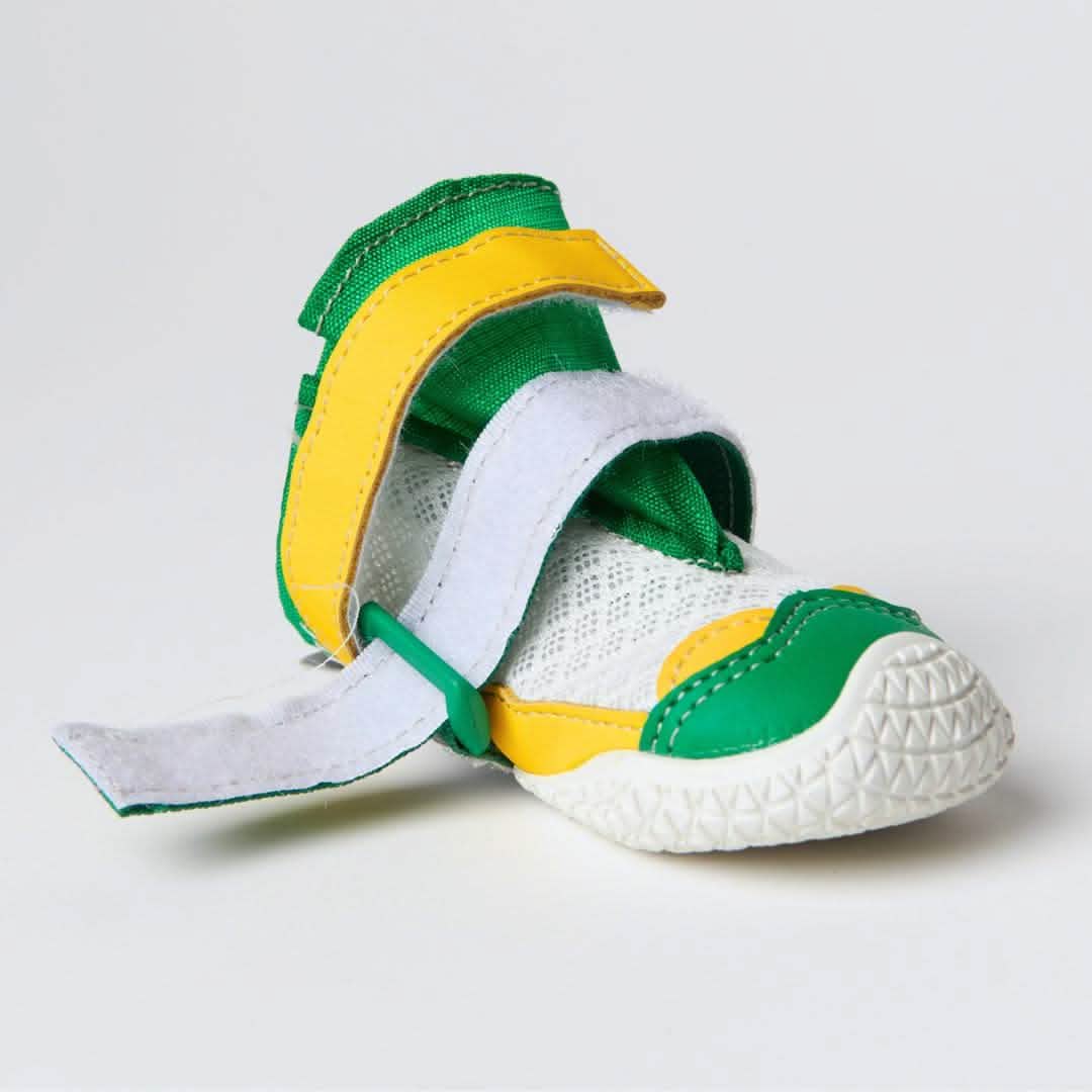 Hot Pavement Pawtector Dog Shoes - Green Yellow - Image 5