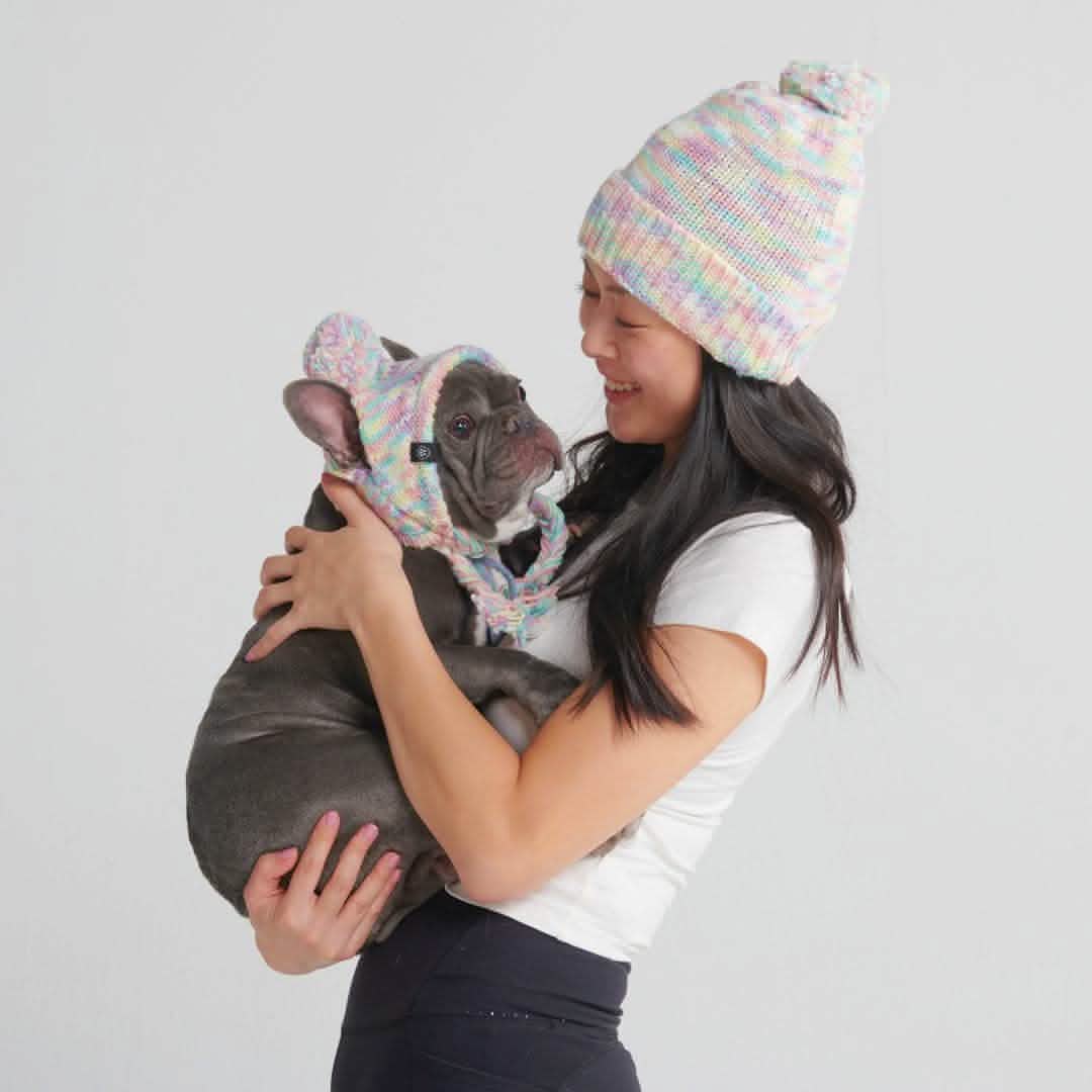 Knit Matching Human Pom Hats - Image 15