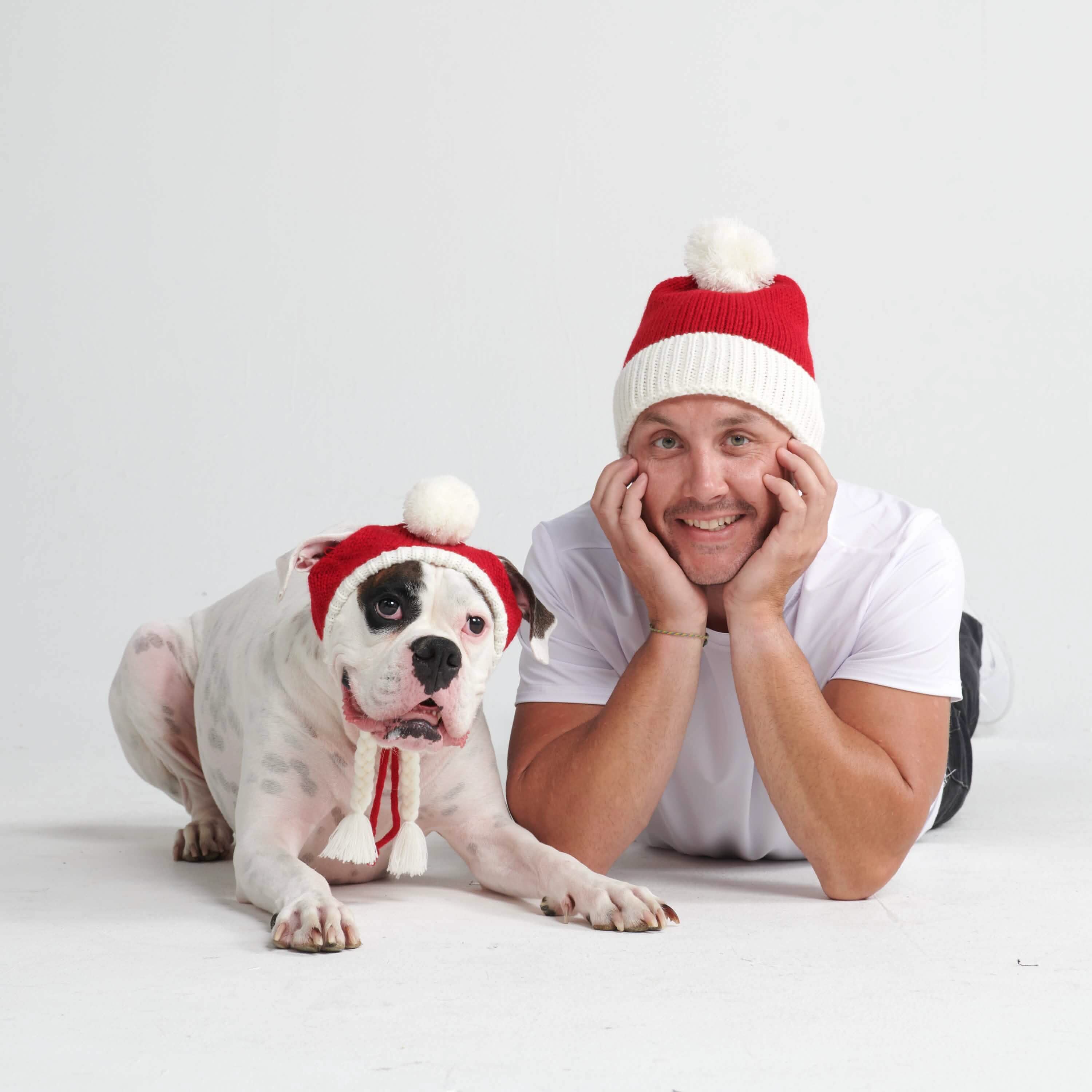 Knit Matching Human Pom Hats - Image 18