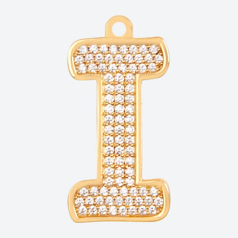 Initial Letter Jewelry Tag - I - Image 2