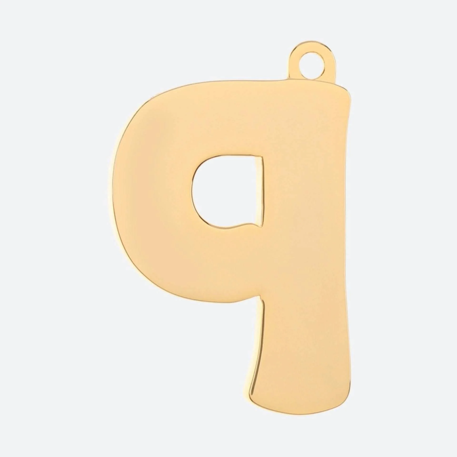 Initial Letter Jewelry Tag - P - Image 4
