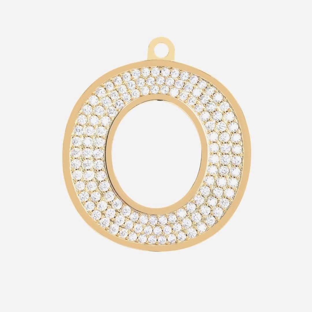 Initial Letter Jewelry Dog Tag(A-Z) - Image 15