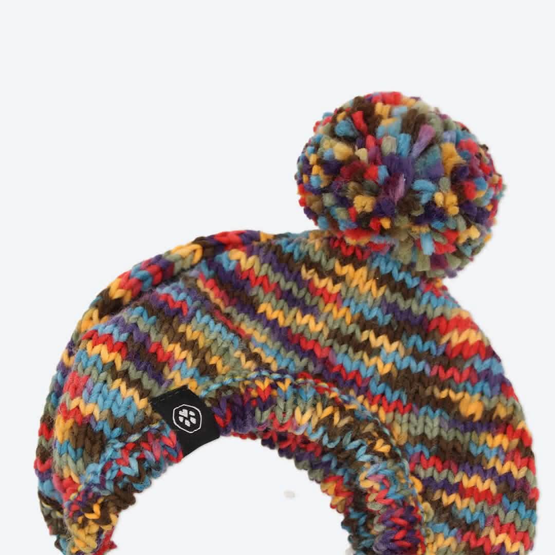 Knit Pom Pom Dog Beanie Hats - Image 6