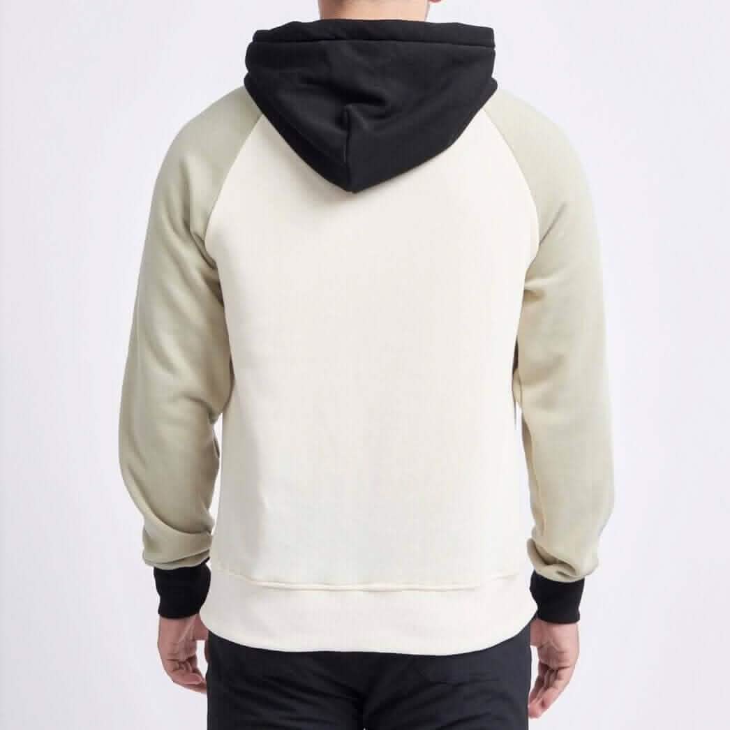 Olive Cream Human Hoodie - Image 3