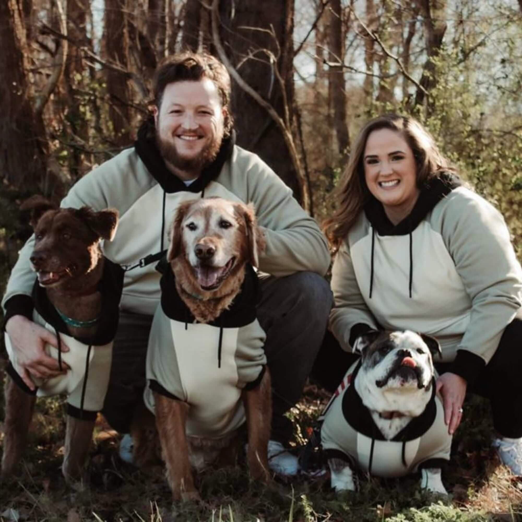 Color Block Dog Hoodies - Image 75