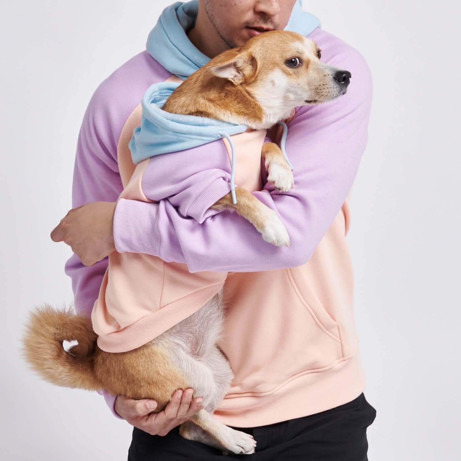 Color Block Human Hoodies - Image 16