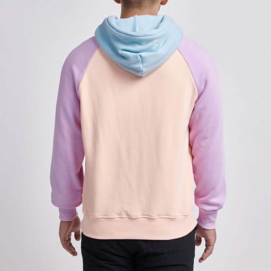 Color Block Human Hoodies - Image 17