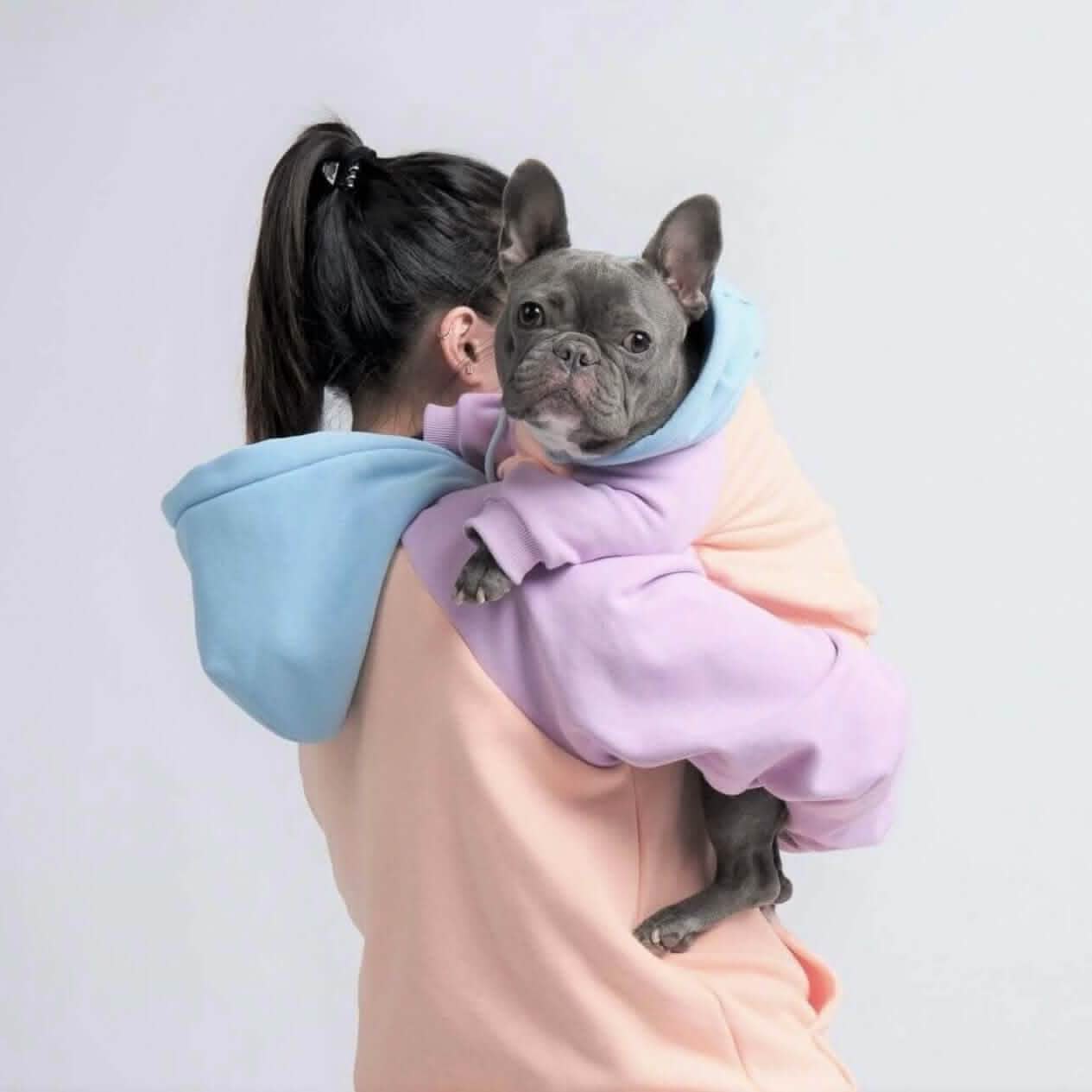 Color Block Human Hoodies - Image 18