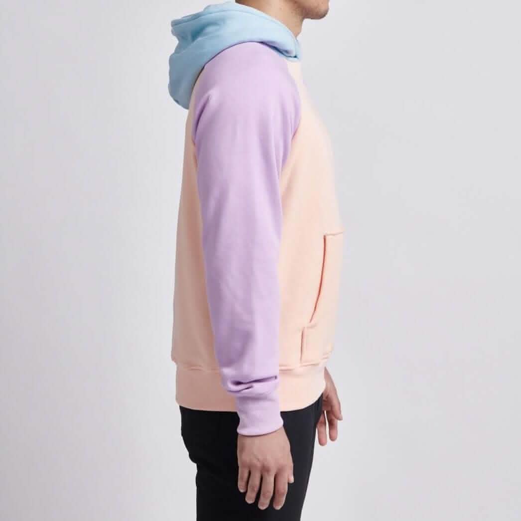 Color Block Human Hoodies - Image 19