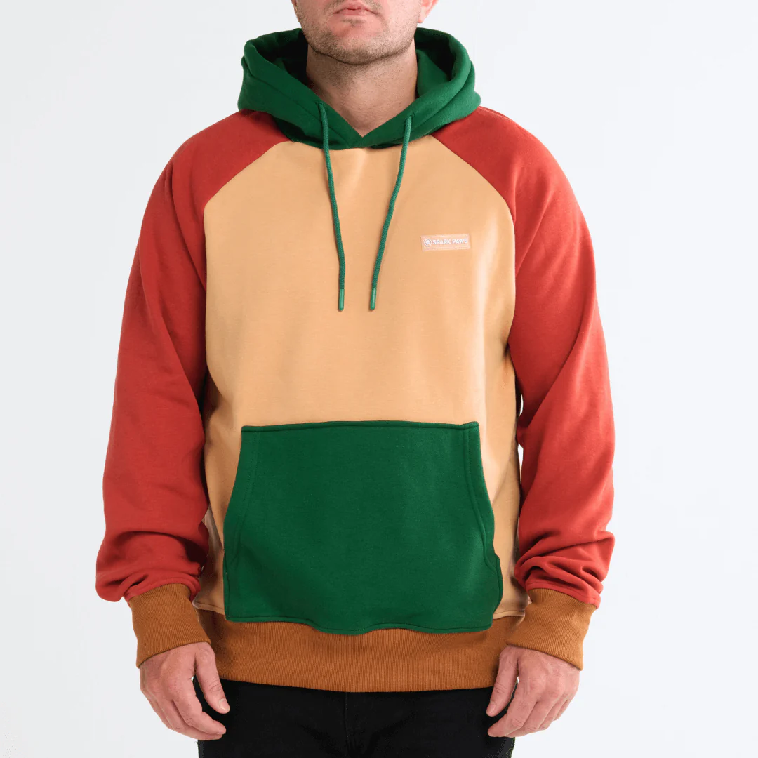 Color Block Human Hoodies - Image 21