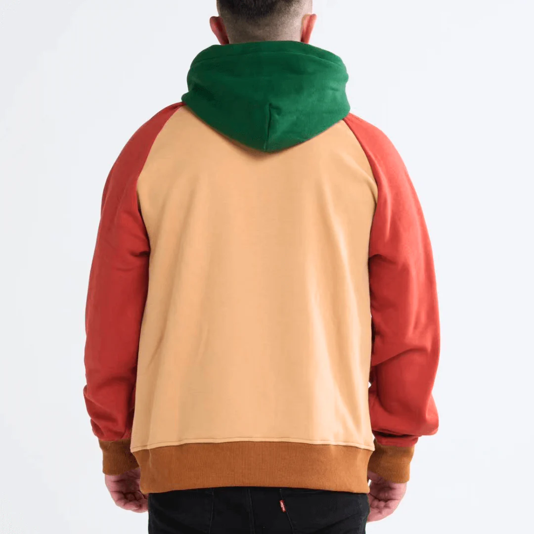 Color Block Human Hoodies - Image 22
