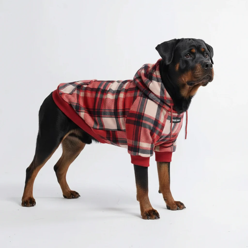 Plaid Dog Hoodies - Image 7