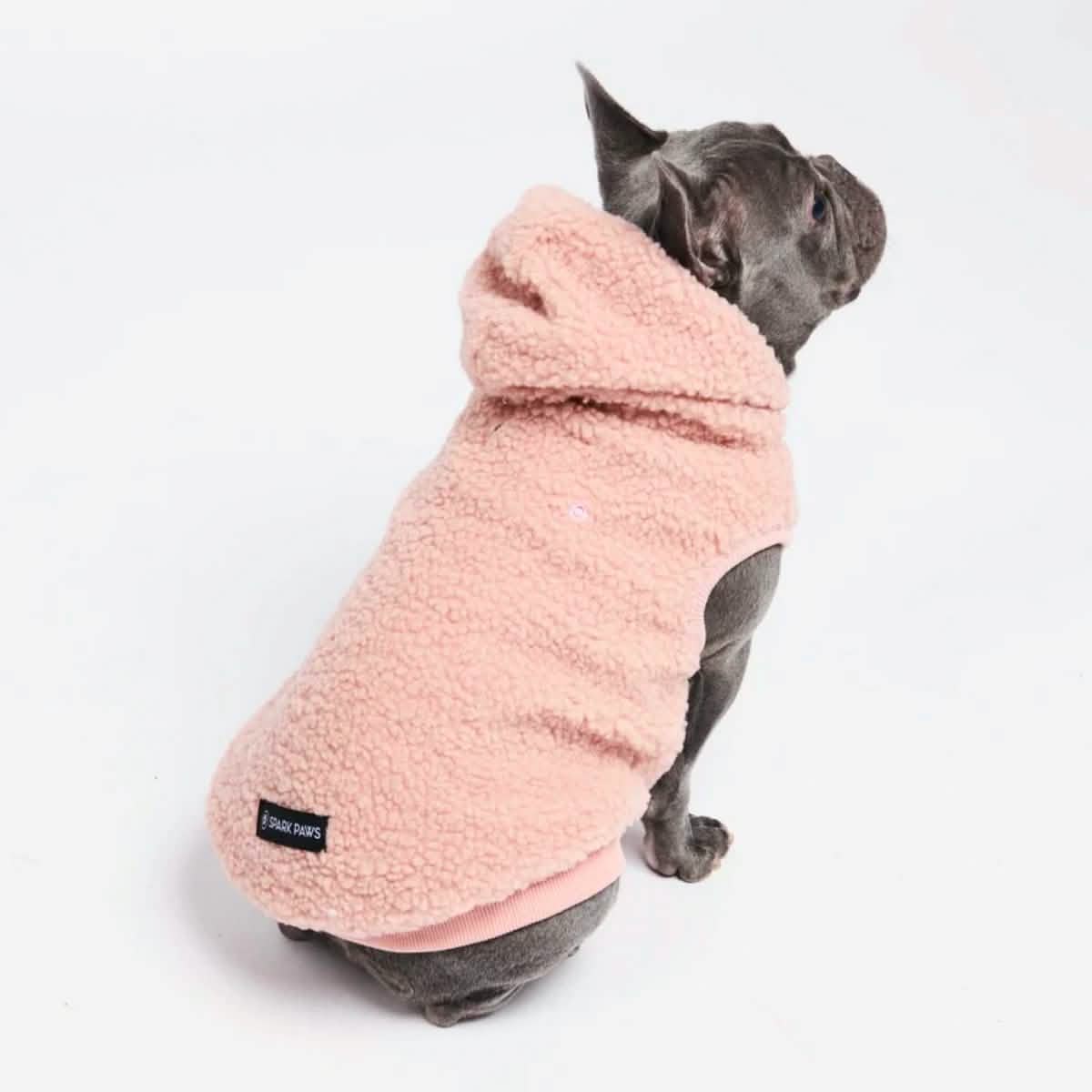 Teddy Sherpa Jacket - Pink - Image 3