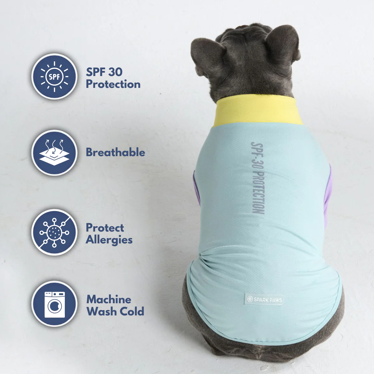 Sunblock Dog T-Shirt - Color Block - Image 55