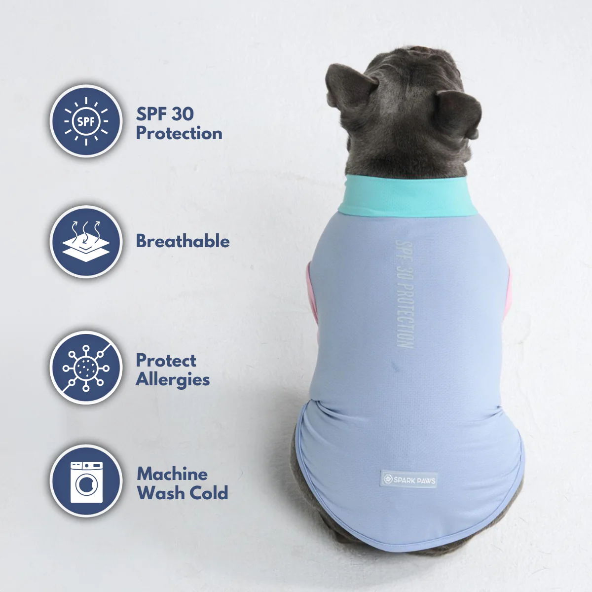 Sunblock Dog T-Shirt - Color Block - Image 7