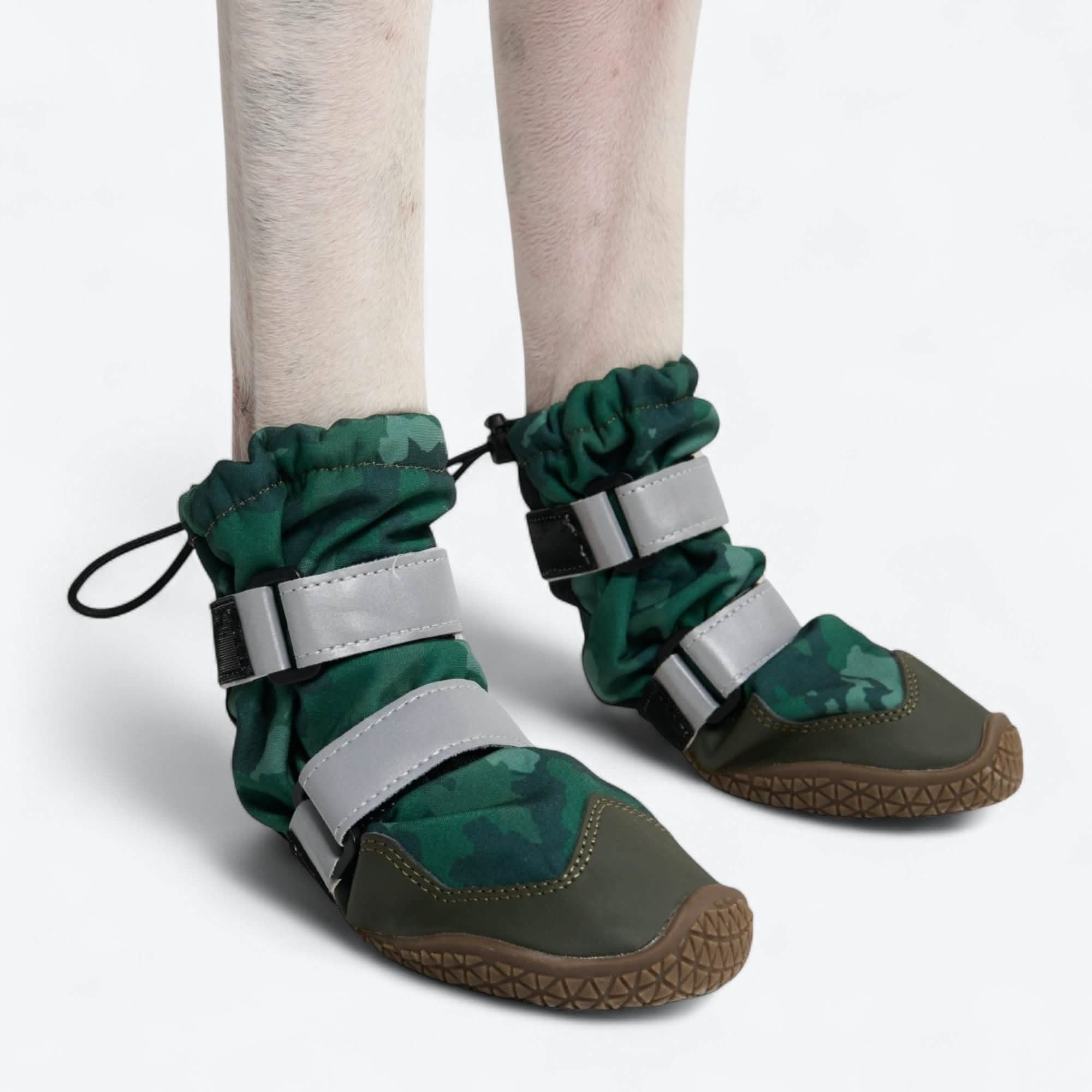 Flex Shell Waterproof Dog Boots - Green Camo - Image 6