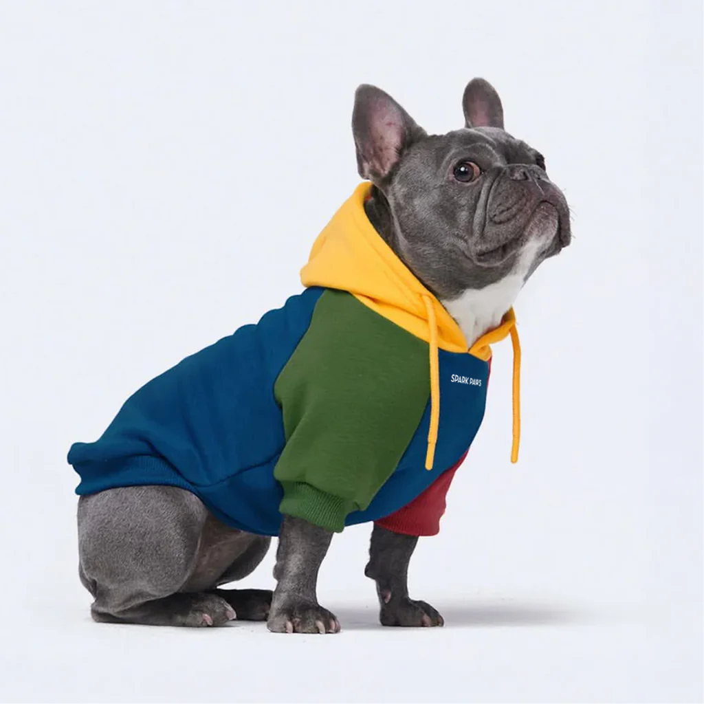 Color Block Dog Hoodies - Image 17